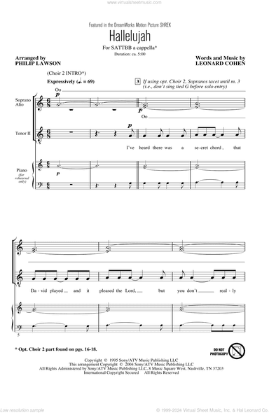 Hallelujah (arr. Philip Lawson)
