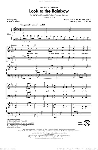 Look To The Rainbow (from Finian's Rainbow)