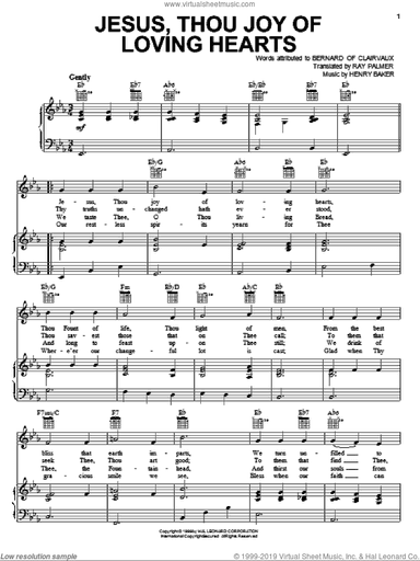 Jesus, Thou Joy Of Loving Hearts