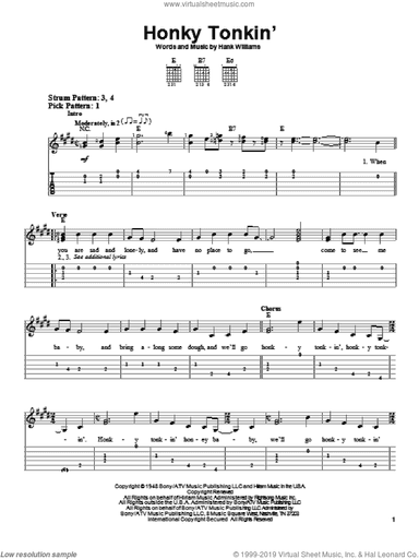 Honky Tonkin'