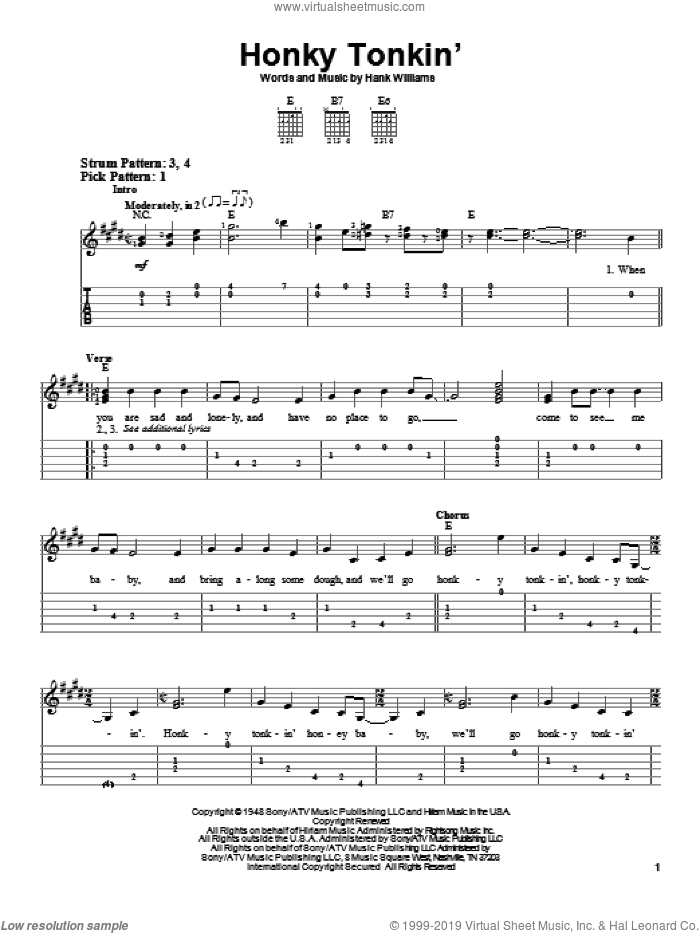 Honky Tonkin'