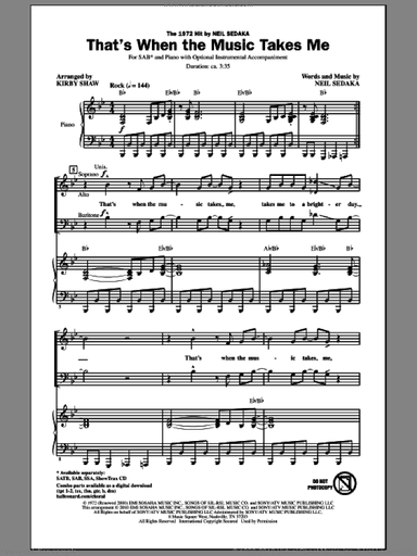 That's When The Music Takes Me