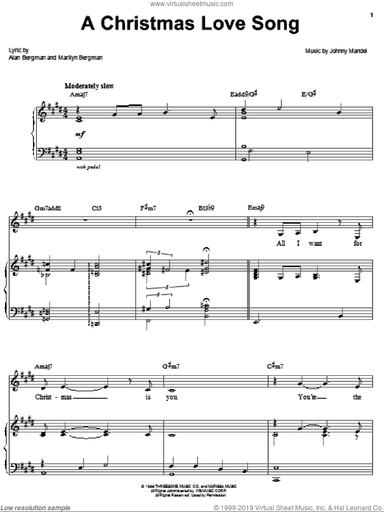 A Christmas Love Song