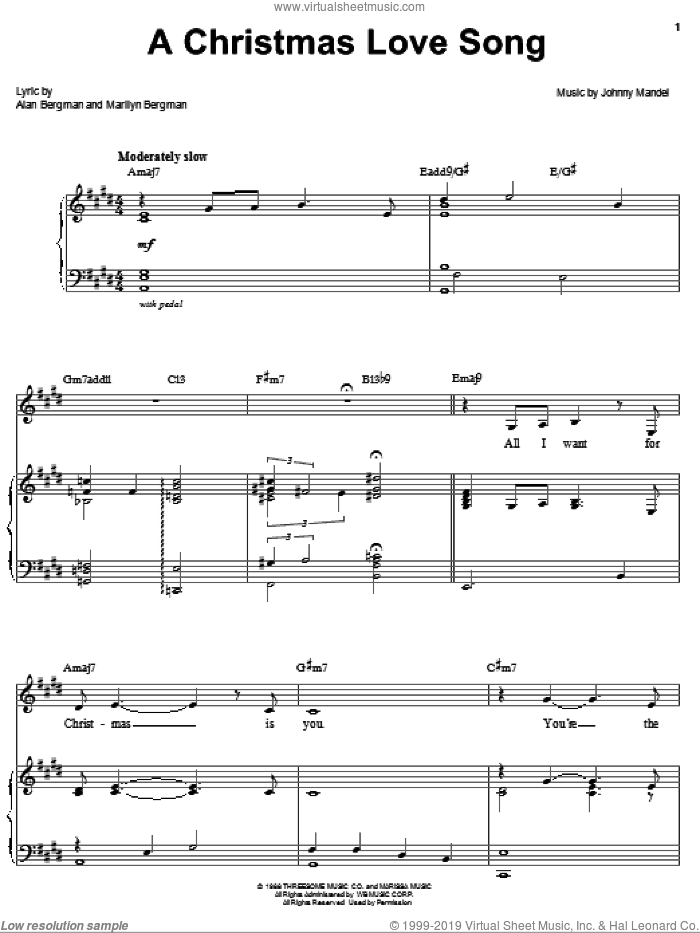 A Christmas Love Song