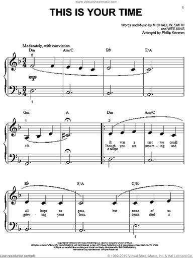 This Is Your Time (arr. Phillip Keveren)