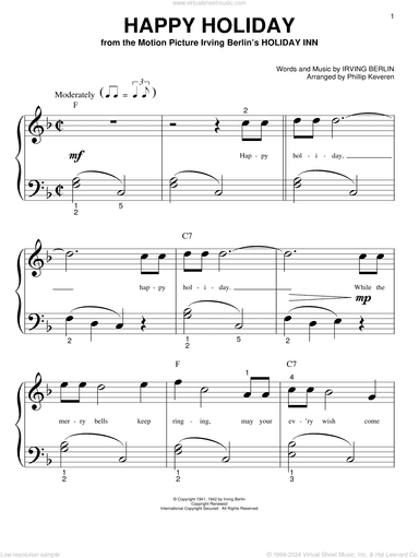 Happy Holiday (arr. Phillip Keveren)