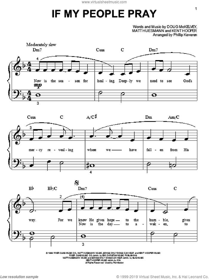 If My People Pray (arr. Phillip Keveren)