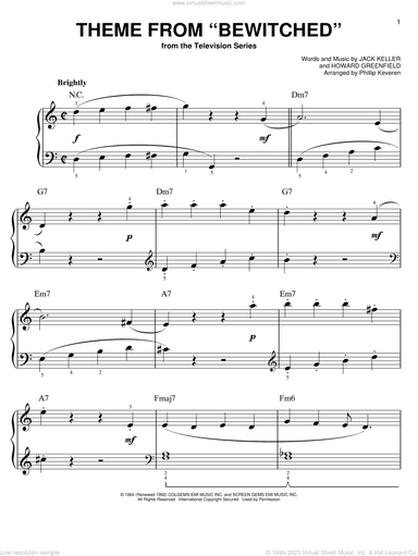 Theme from Bewitched (arr. Phillip Keveren)