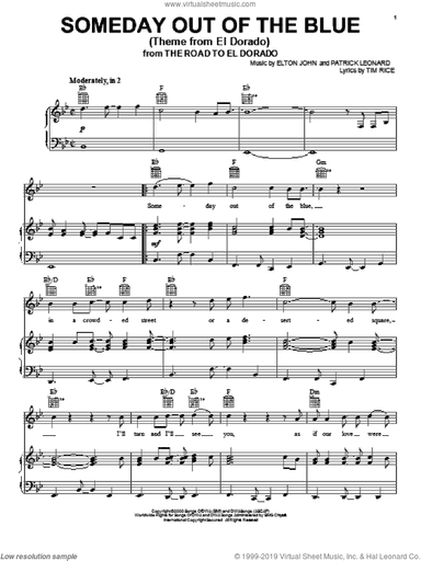 Someday Out Of The Blue (Theme from El Dorado)