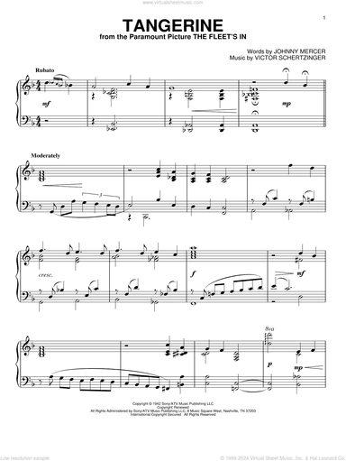 Tangerine, (intermediate)