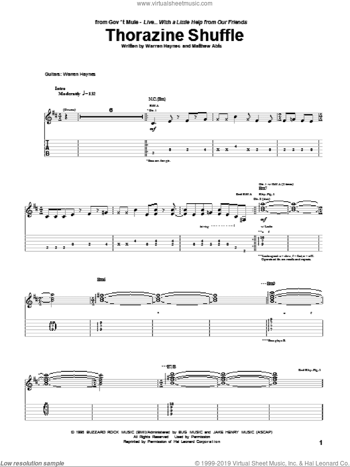 Thorazine Shuffle