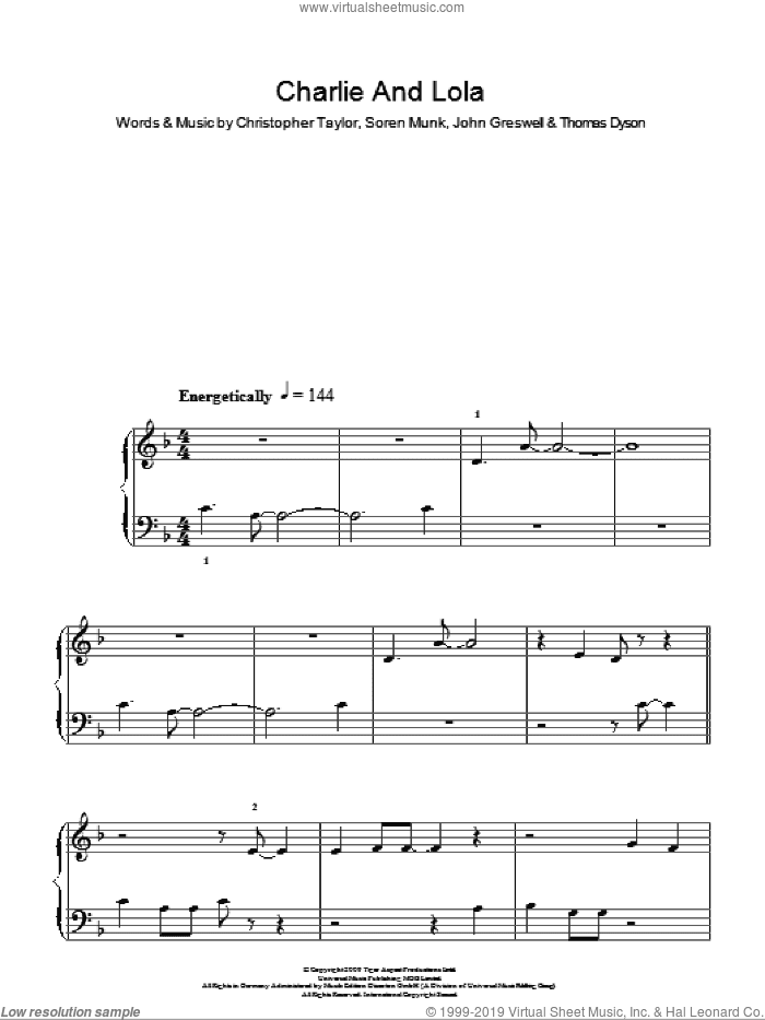Charlie And Lola (Theme)