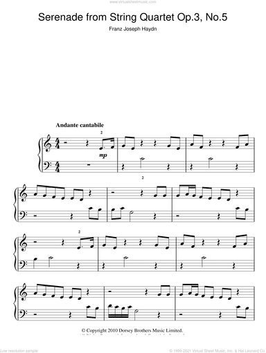 Serenade For Strings Op. 3 No. 5