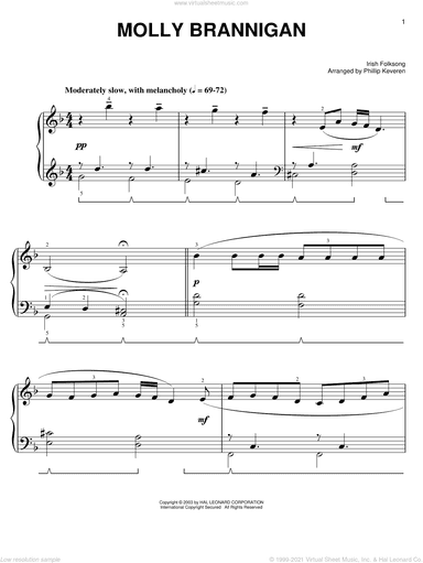 Molly Brannigan (arr. Phillip Keveren)