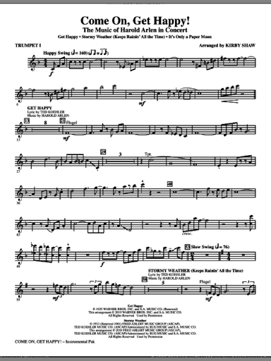 Come On, Get Happy! The Music Of Harold Arlen In Concert (Medley)