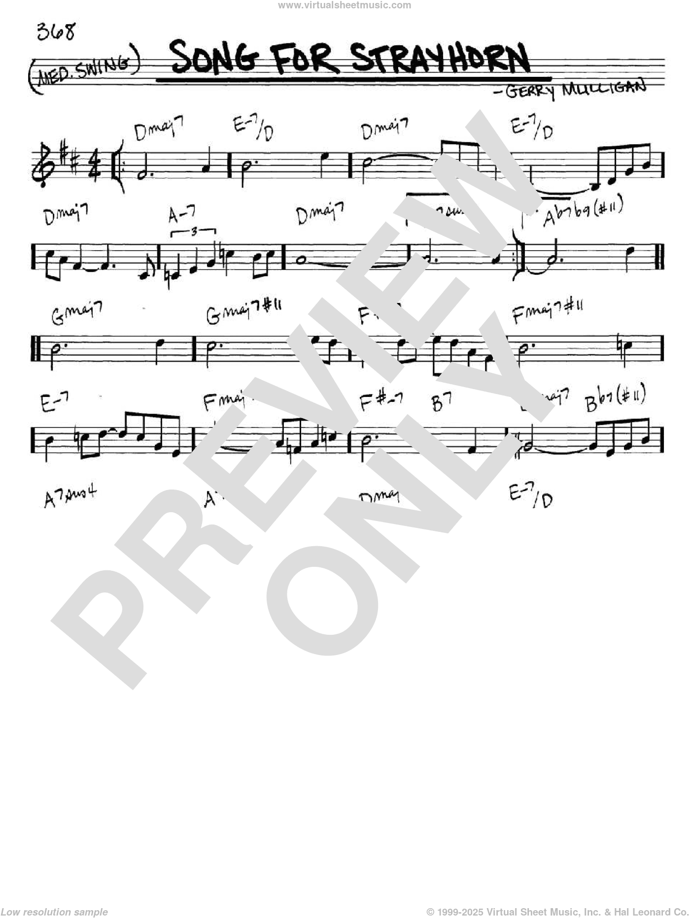 Song For Strayhorn