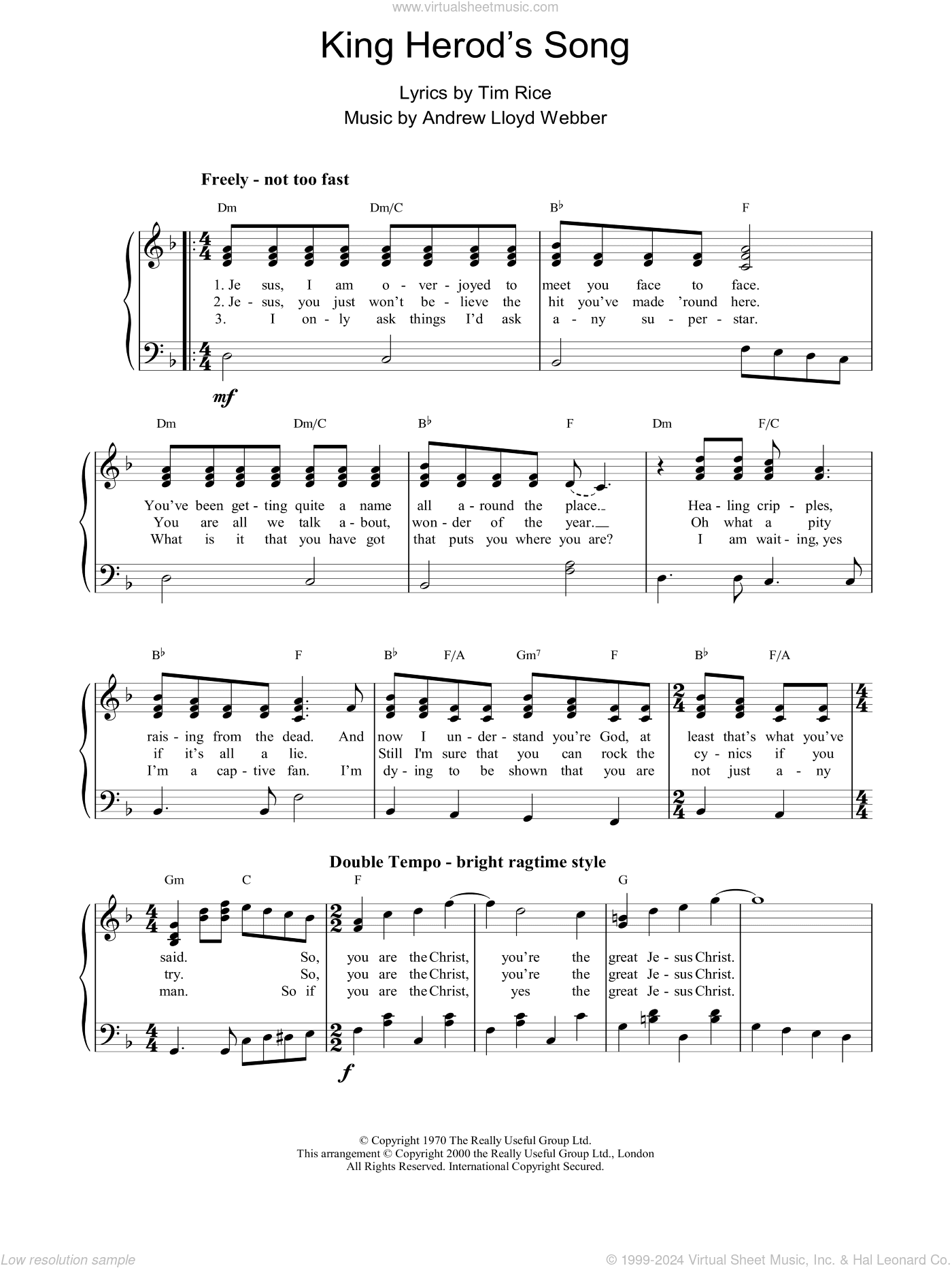 King Herod's Song