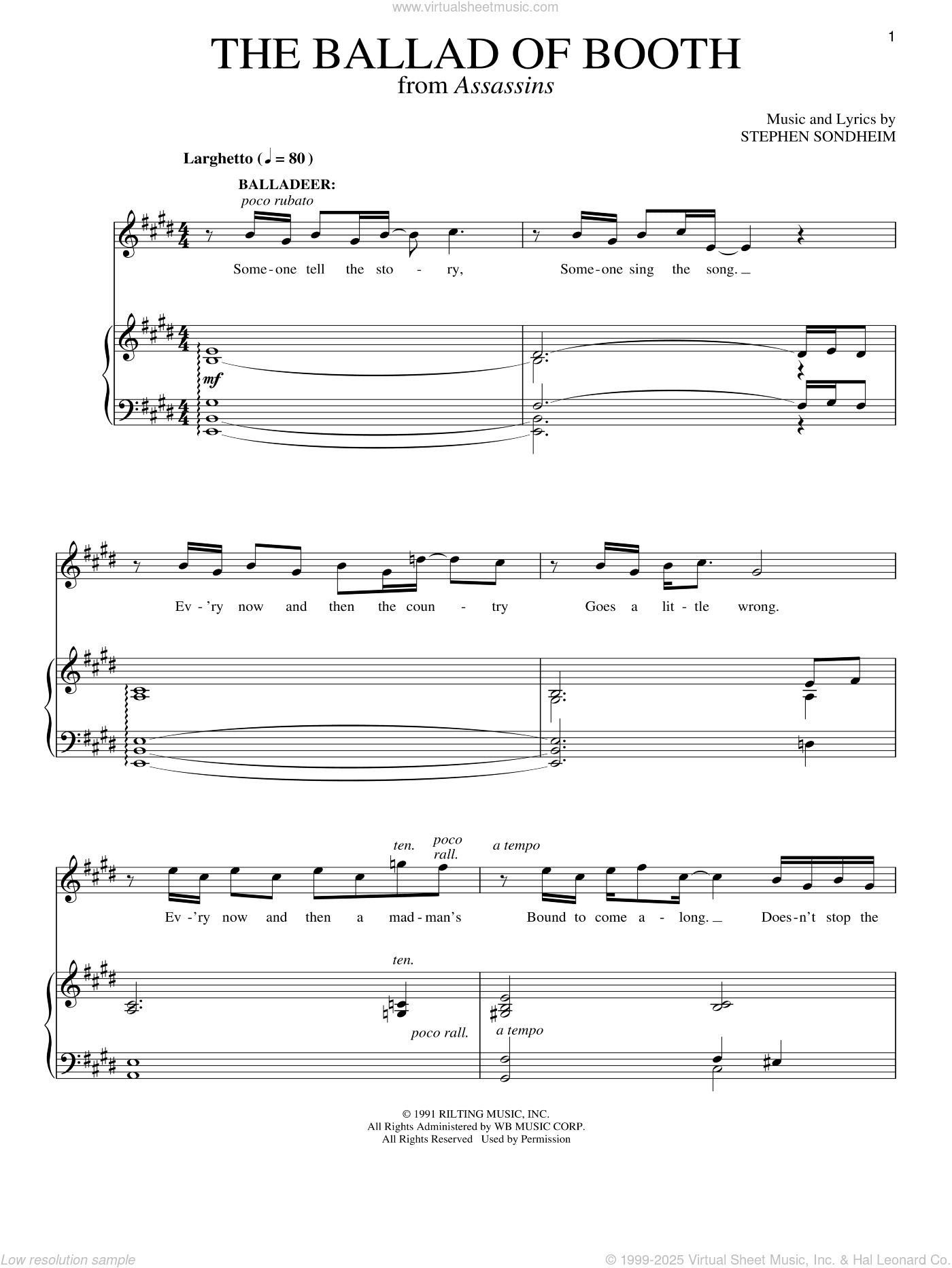 The Ballad Of Booth (Part I)