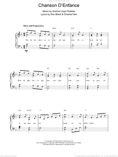 Chanson D'Enfance