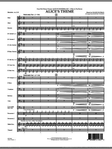 Alice's Theme (from Alice In Wonderland)
