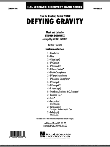 Defying Gravity (from Wicked) (COMPLETE)
