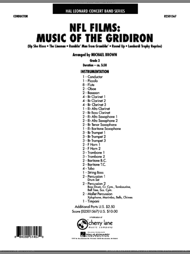 NFL Films: Music Of The Gridiron (COMPLETE)