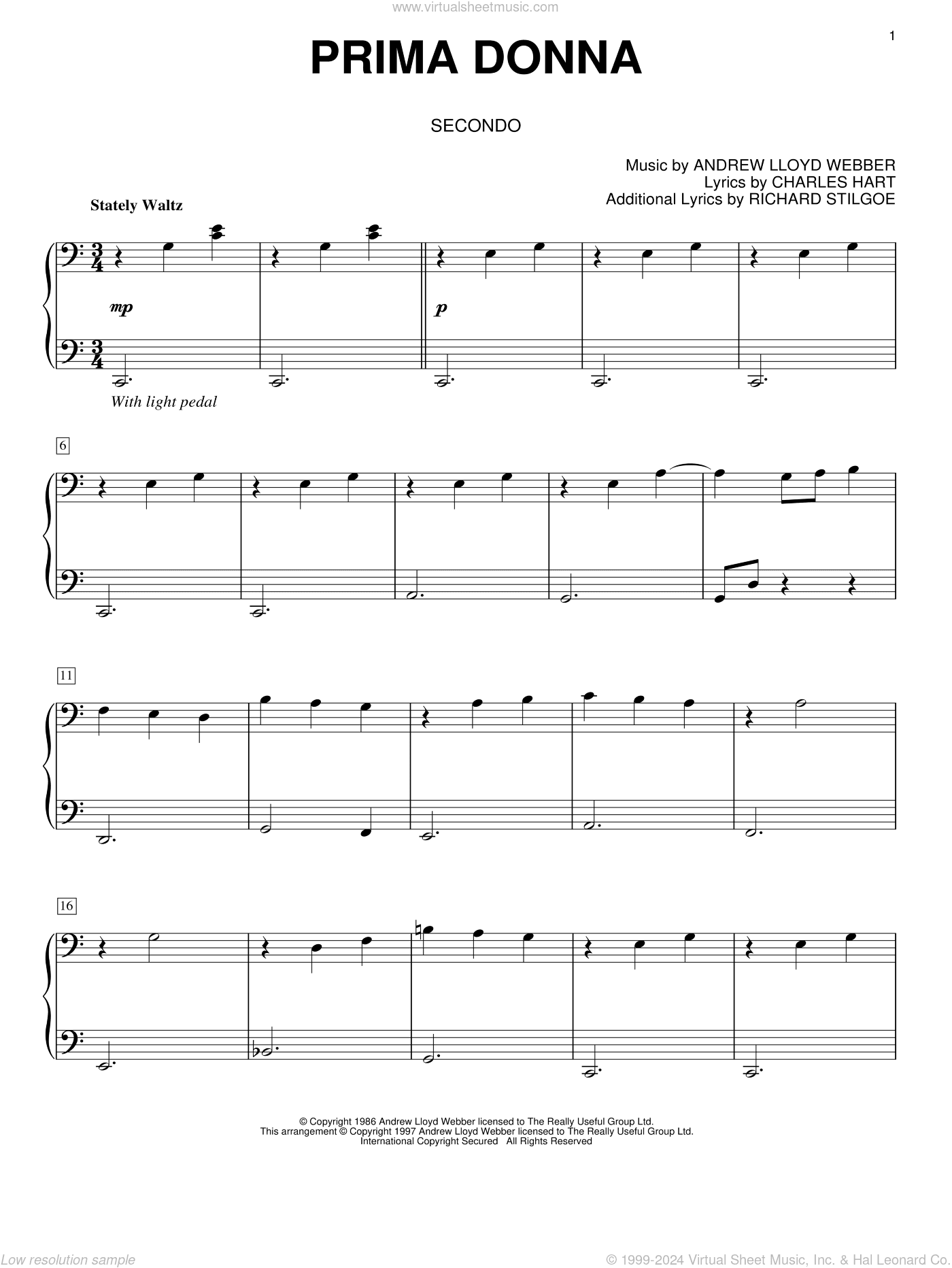 Prima Donna (from The Phantom Of The Opera)