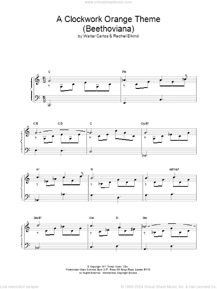 A Clockwork Orange Theme (Beethoviana)