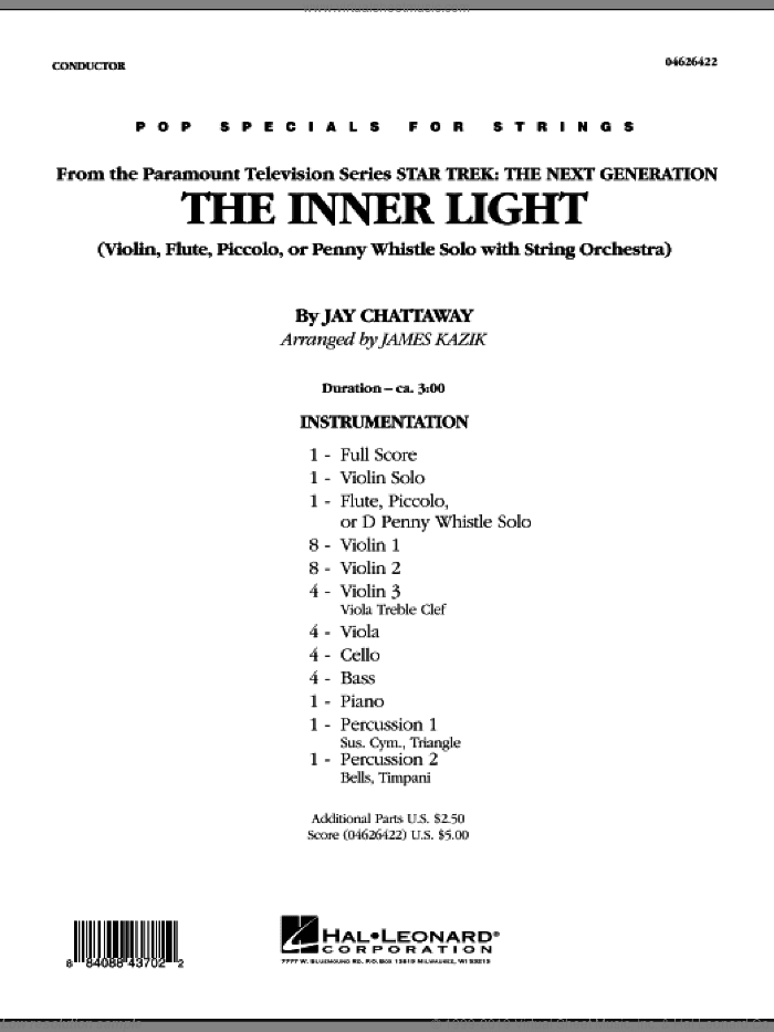 The Inner Light (Solo with Strings) (COMPLETE)