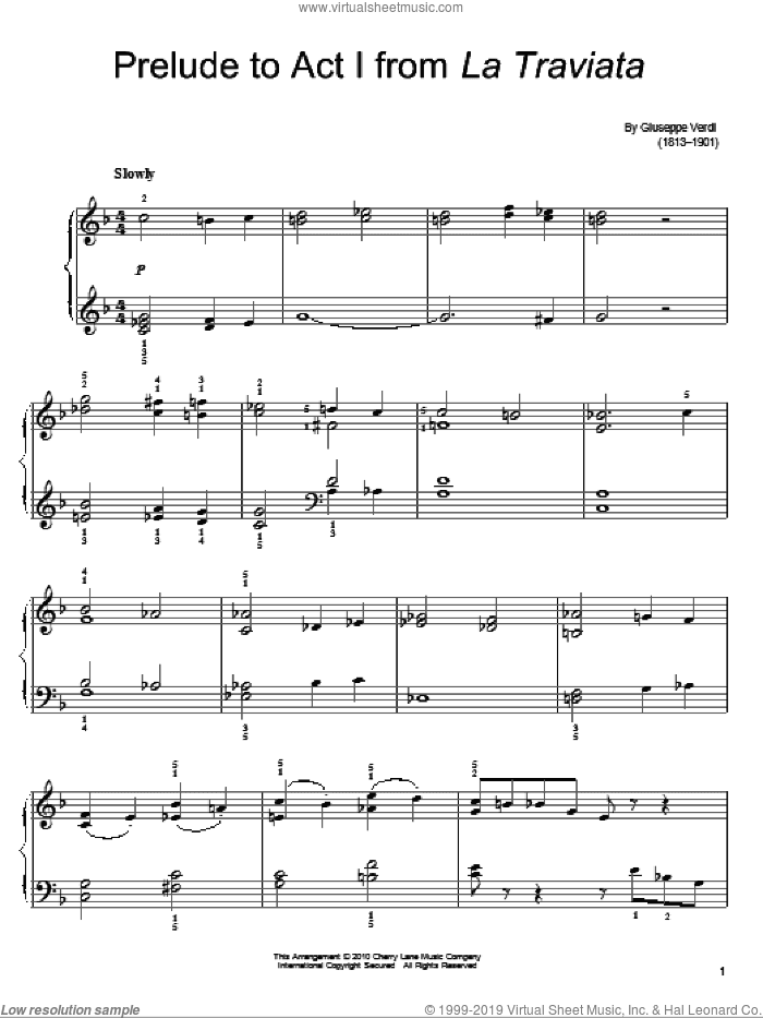 Prelude To Act I