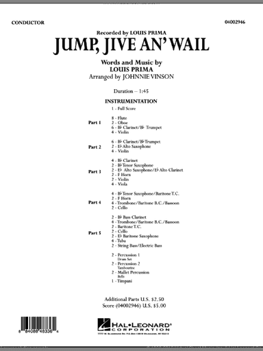 Jump, Jive An' Wail (COMPLETE)