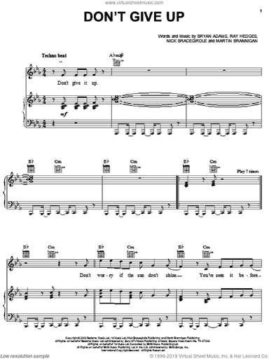 Don't Give Up (feat. Bryan Adams)