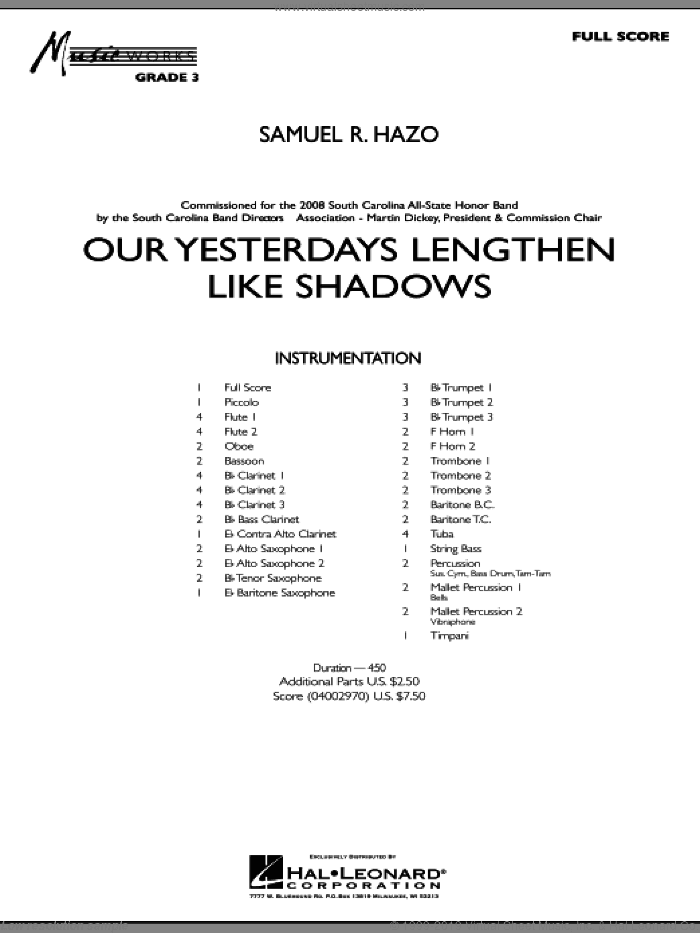 Our Yesterdays Lengthen Like Shadows (COMPLETE)