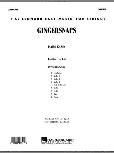 Gingersnaps (COMPLETE)