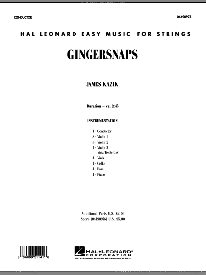 Gingersnaps (COMPLETE)