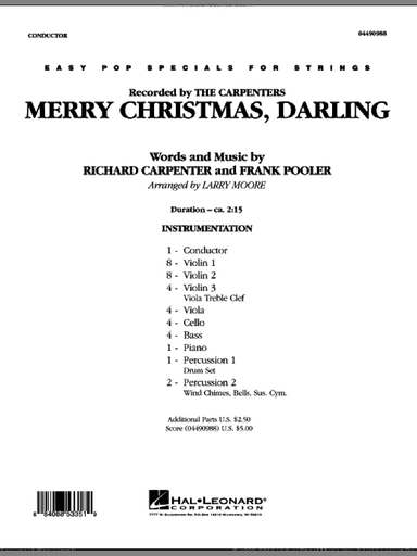 Merry Christmas, Darling (COMPLETE)