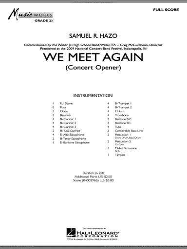 We Meet Again (COMPLETE)