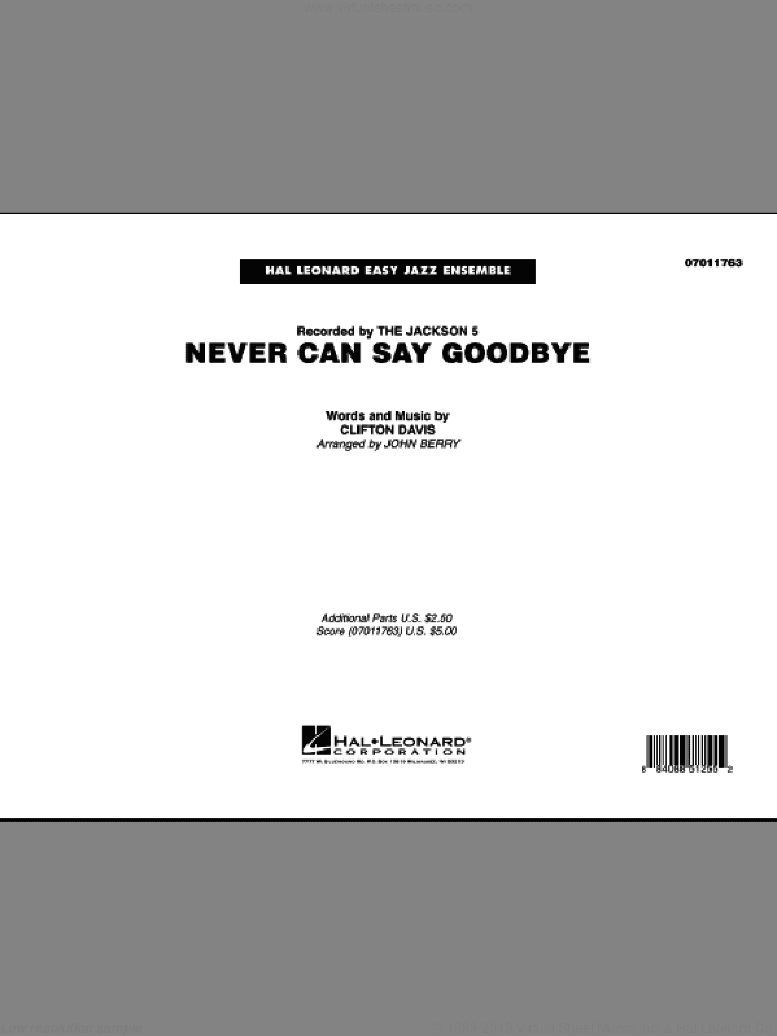 Never Can Say Goodbye (COMPLETE)