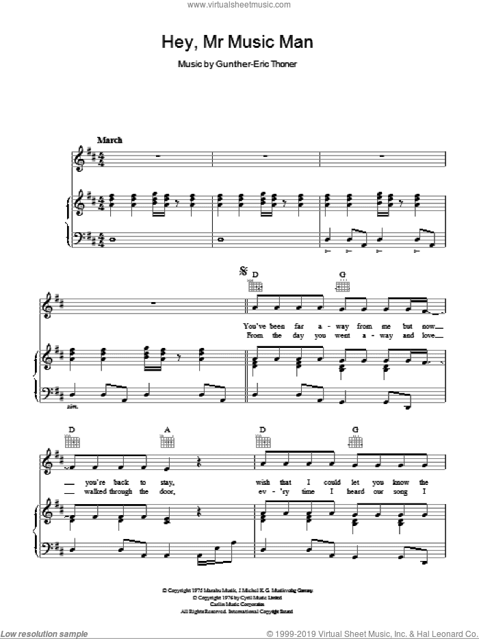 Hey, Mr Music Man