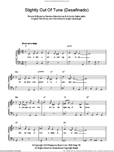 Desafinado (Slightly Out Of Tune)