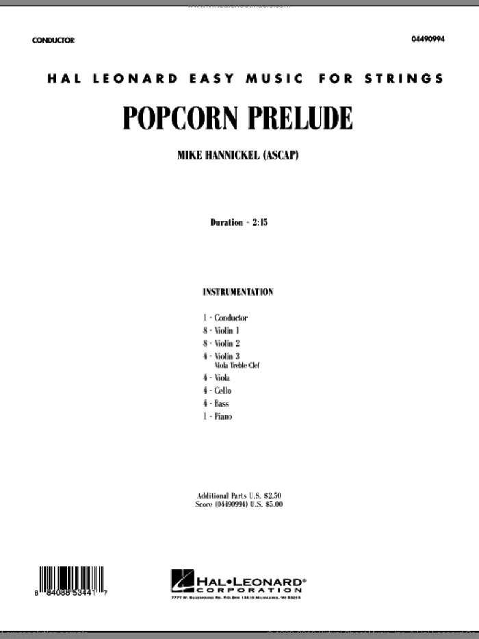 Popcorn Prelude (COMPLETE)