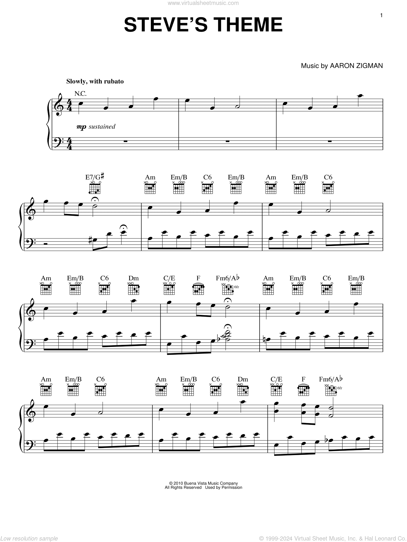 Steve's Theme (from The Last Song)