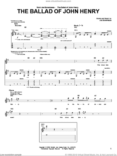The Ballad Of John Henry