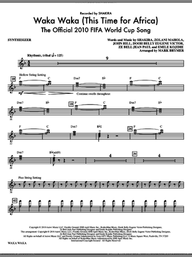 Waka Waka (This Time For Africa) - The Official 2010 FIFA World Cup Song