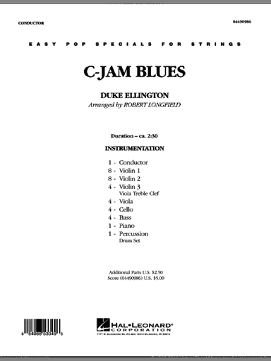 C-Jam Blues (COMPLETE)