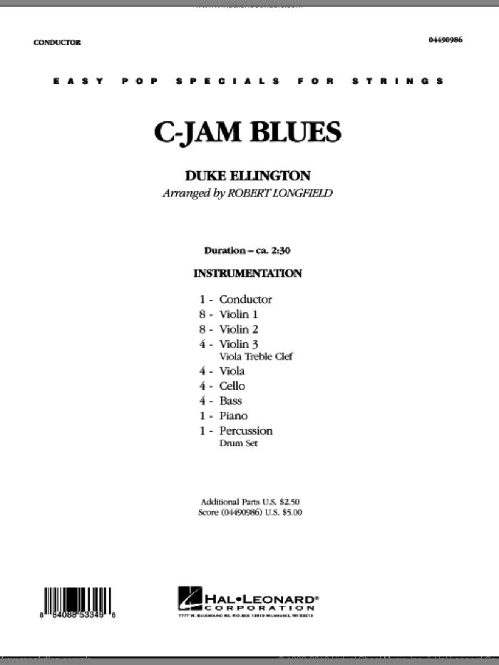 C-Jam Blues (COMPLETE)