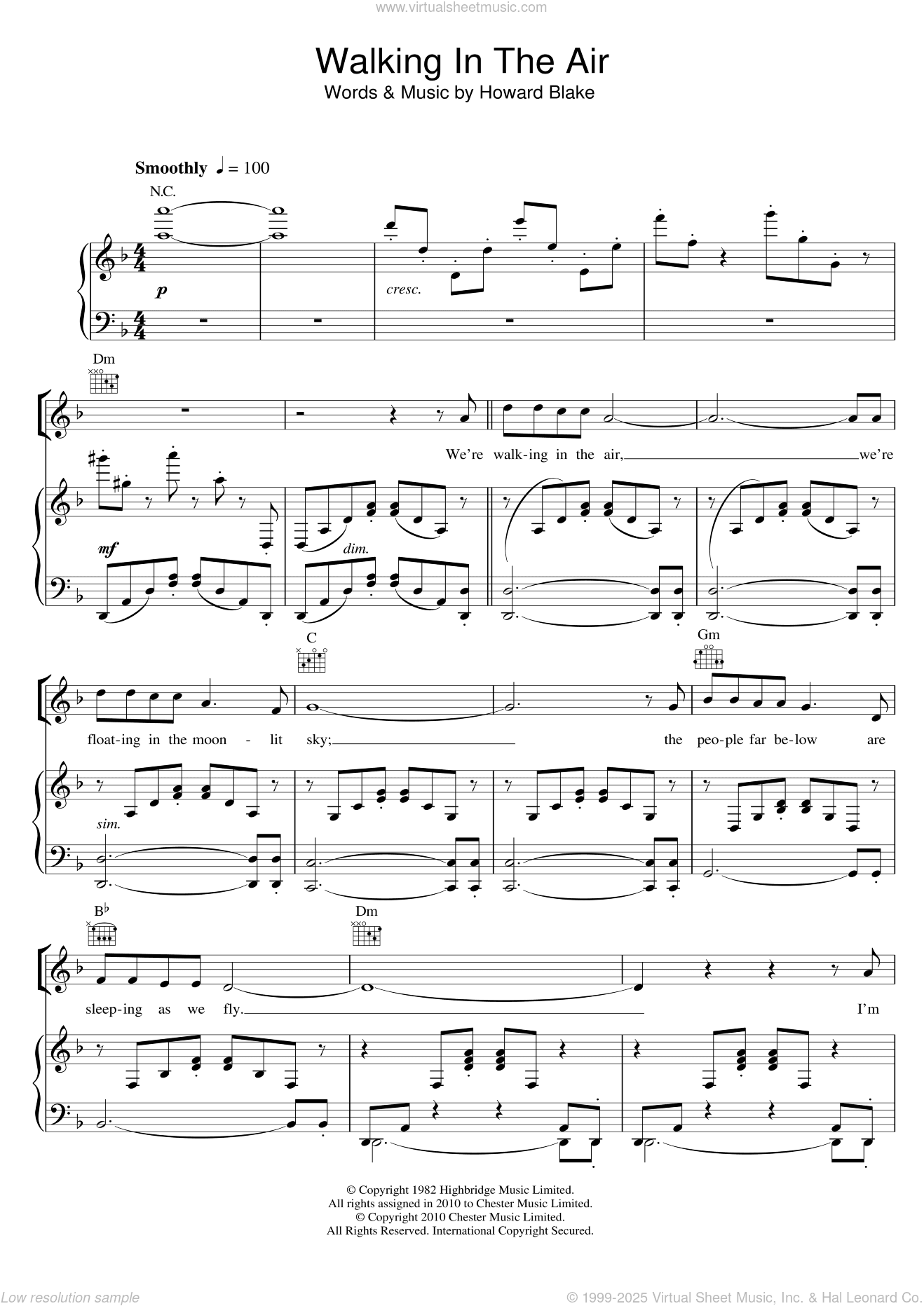 Walking In The Air Duet (theme from The Snowman)