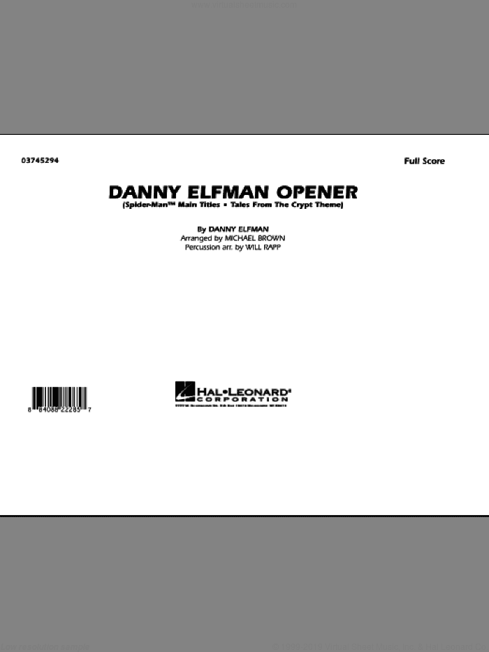 Danny Elfman Opener (COMPLETE)