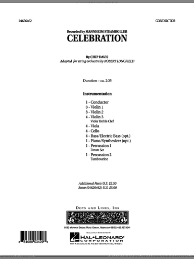 Celebration (Mannheim Steamroller) (COMPLETE)