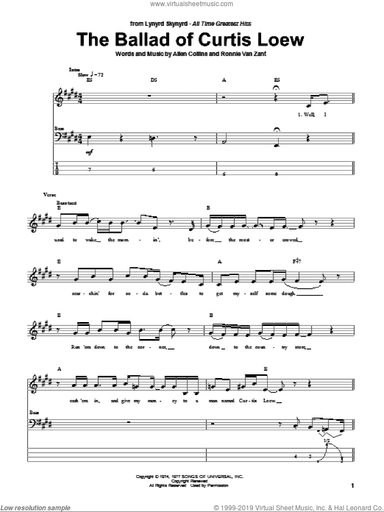 The Ballad Of Curtis Loew